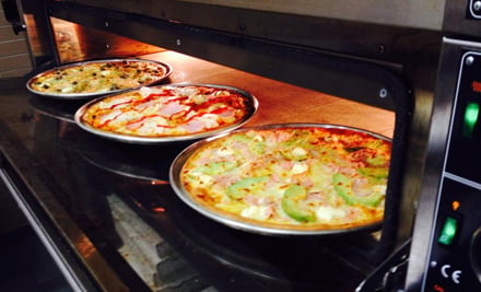 $15 for Any Two Small Pizzas – Gourmet Options Available (value up to $30)