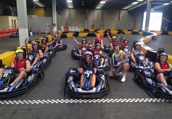 $15 for a 20-Minute Go Karting Session – up to Ten Vouchers Per Visit – Porirua Location (value up to $30)
