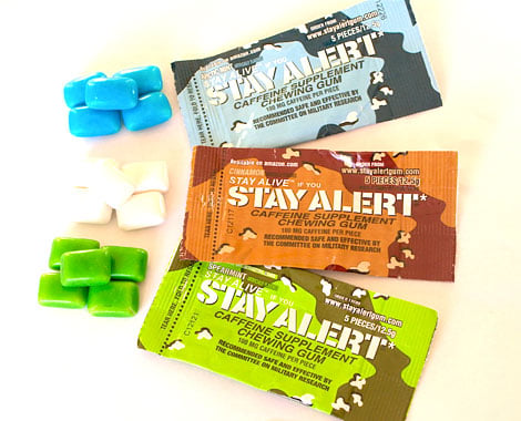 Stay Alert Caffeine Gum NZ
