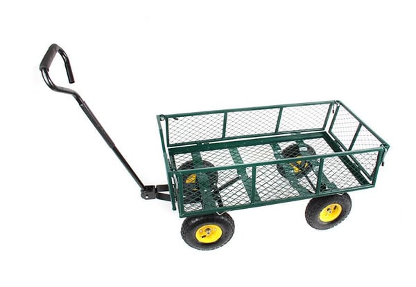 Heavy-Duty Mesh Garden Trolley