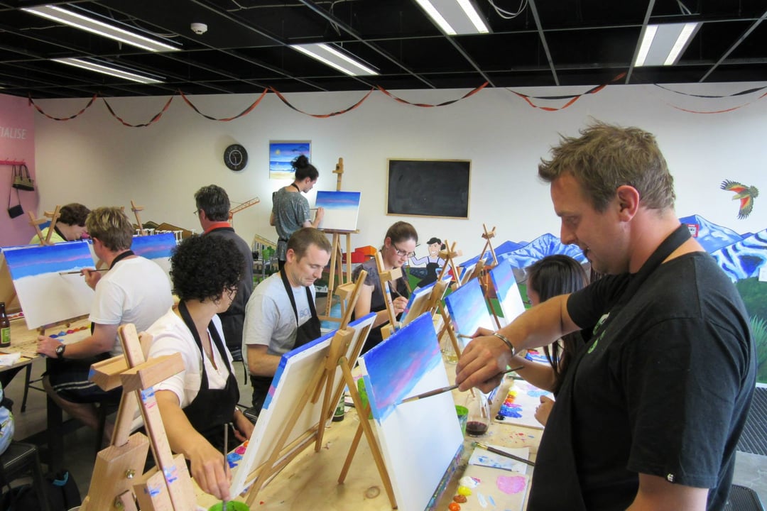 Paint 'n' Sip Studio