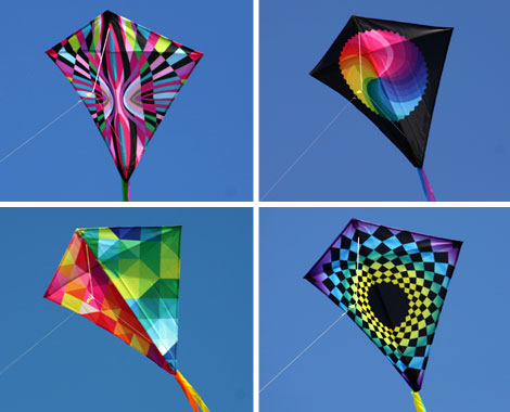 $15 for a GeoKite - Available in Four Designs