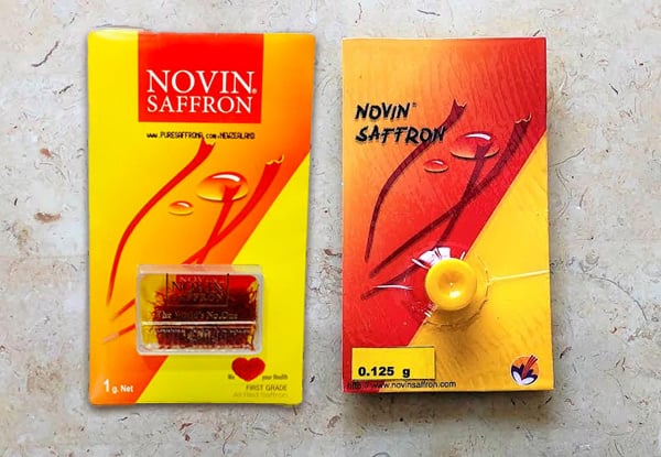 Pure All Red Persian Saffron with Free Saffron Powder - Four Options Available with Free Delivery
