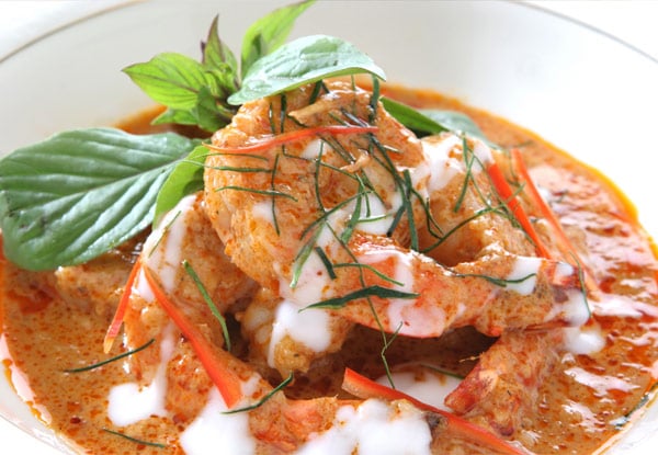 $40 for a Two-Course Thai Dinner with Wine or Beer for Two or $79 for Four People (value up to $126)