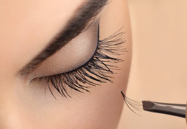 30-Minute Eyelash & Brow Tint with Eyebrow Shape - Option for a Full Set of Eyelash Extensions or a Full Set of Extensions incl. One Infill