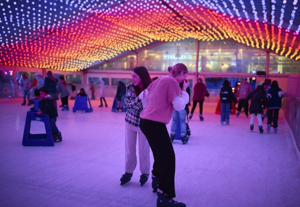 General Admission Ice Skating Pass for One Adult incl. Skate Hire - Options for Children or Preschoolers - Valid from 28th June 2024