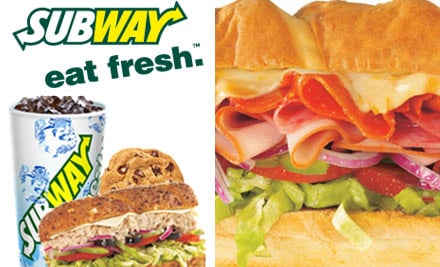 SUBWAY® Restaurant Bush Inn