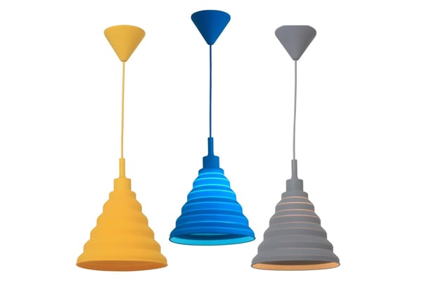 $22.50 for a Cone Silicon Hanging Light – Available in Five Colours