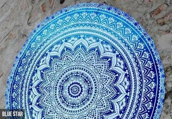 From $24 for a Multi Use Round Boho Mandala Throw
