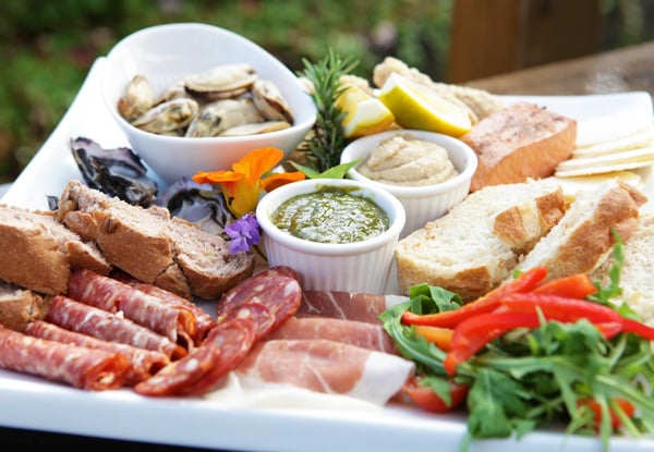 $79 for a Taste of New Zealand Platter incl. Two Glasses of Wine & Wine Tasting for Two – Options for up to Six People Available