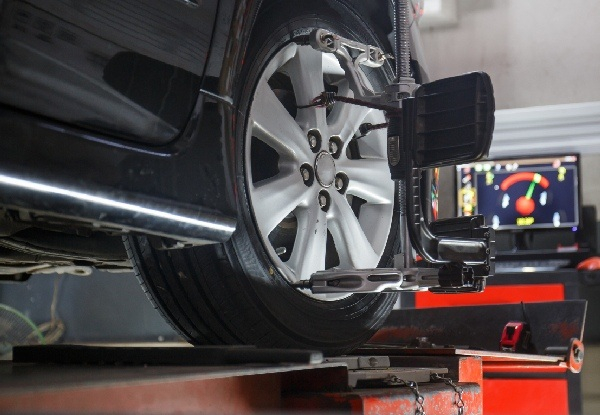 Wheel Alignment Service - Option to Incl. Pressure & Safety Check, Tyre Rotation & Two-Wheel Balancing