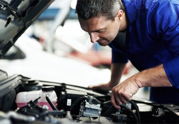 WOF & Service incl.Tyre Blackening, Battery Check & Windscreen Treatment