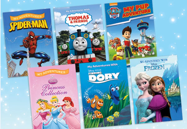 $9 for one Personalised Children’s Book Starring Your Child & Their Favourite Characters (value $19.99)