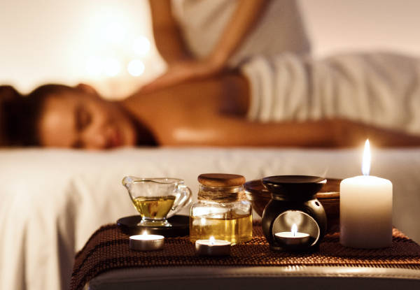 One-Hour Full Body Aromatherapy Relaxation Massage incl. $20 Return Gift Voucher - Options for 90-Minutes or 50-Minute Hot Stone Massage