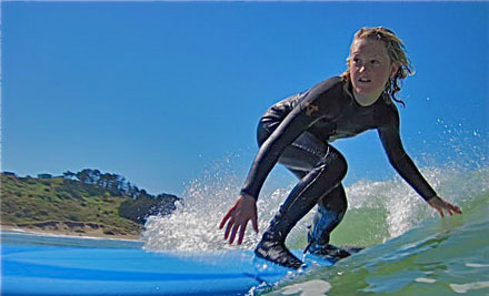 $65 for a Three-Hour Surf Coaching Session (value up to $180)