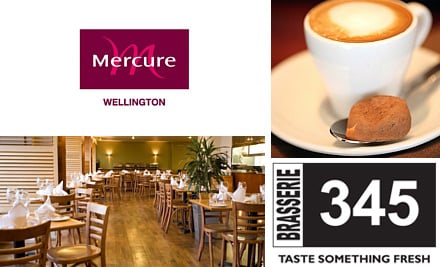Brasserie 345 at Mercure Wellington