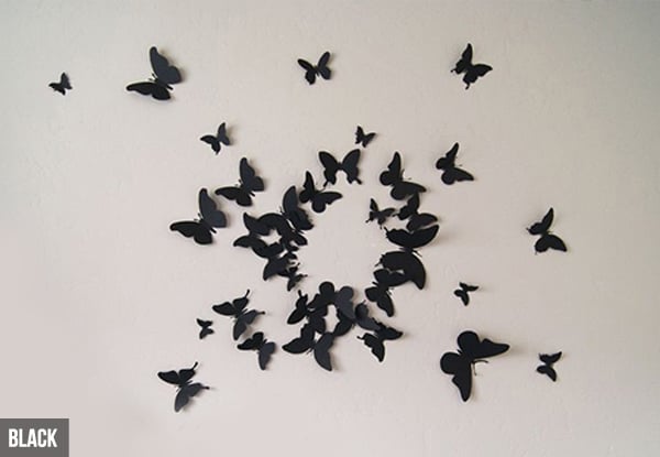 $9.99 for a 12-Piece 3D Butterfly Wall Sticker Pack, $13.99 for Magnet or Glow-in-the-Dark Butterfly Pack & $15.99 for Magnet Multiple Wings