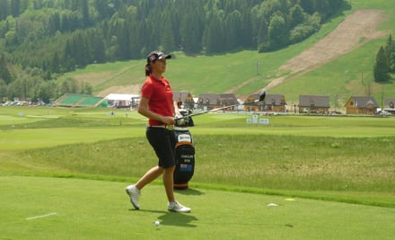 Caroline Bon Playing Golf Pro