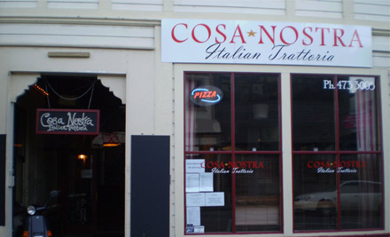 Cosa Nostra Italian Trattoria
