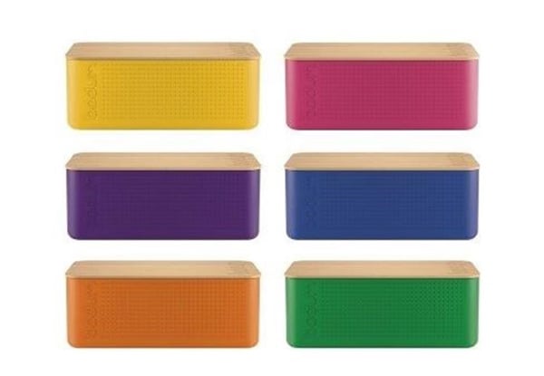 $59.90 for a Bodum Bistro Bread Box - Available in Six Colours