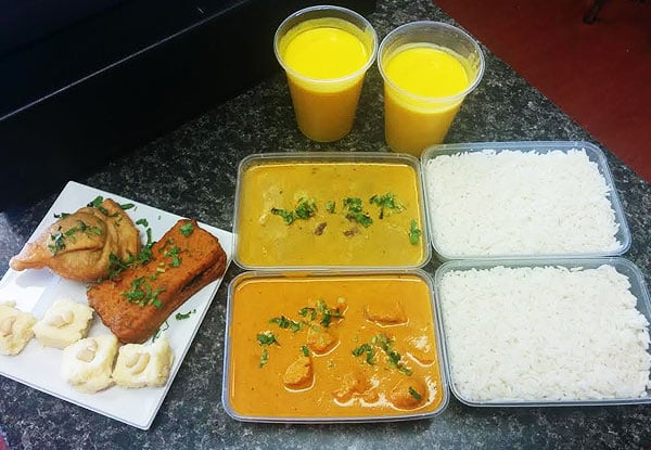 Four-Course Takeaway Dinner or Lunch for Two