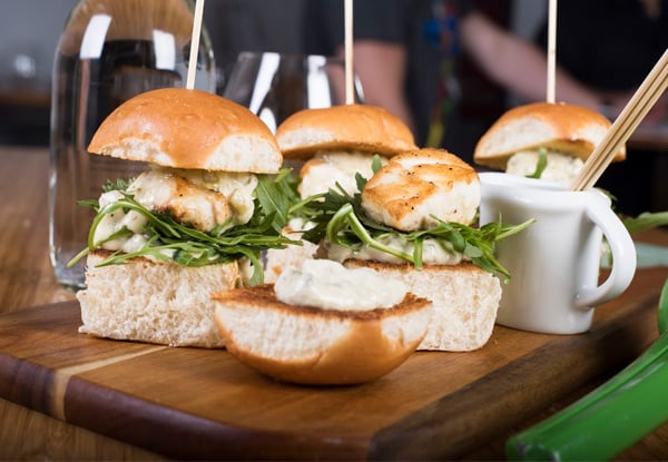 Three Tapas to Share and Two Drinks for Two People in Takapuna