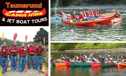 Taumarunui Canoe Hire & Jet Boat Tours