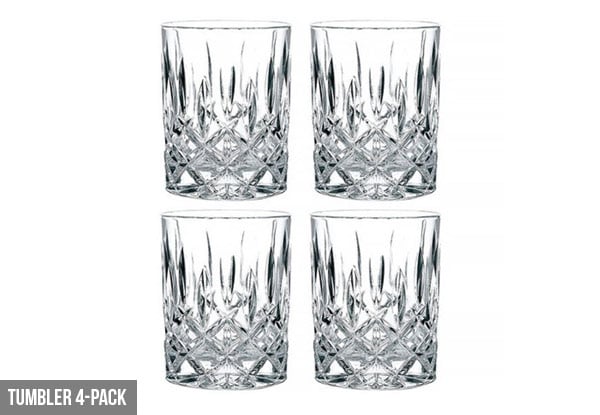$69.90 for a Set of 4 Nachtmann Noblesse Tumblers or Hi-Ball Glasses