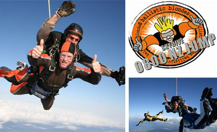 Skydive Ballistic Blondes