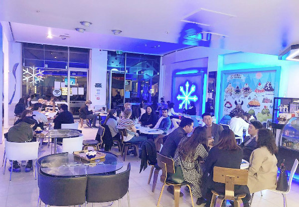 Snowman Dessert Cafe in Chancery