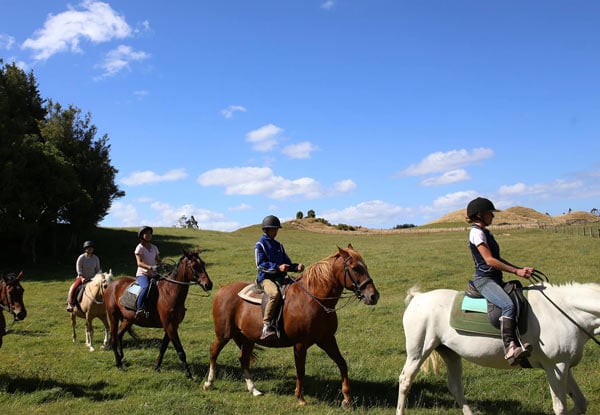 $35 for a One-Hour Horse Trek (value up to $45)