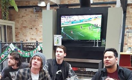 $12 for Rugby Charity Breakfast incl. Kingsy Breakfast Burger, Hash Bites & Filter Coffee - Multiple Options Available Starting Friday 25th September