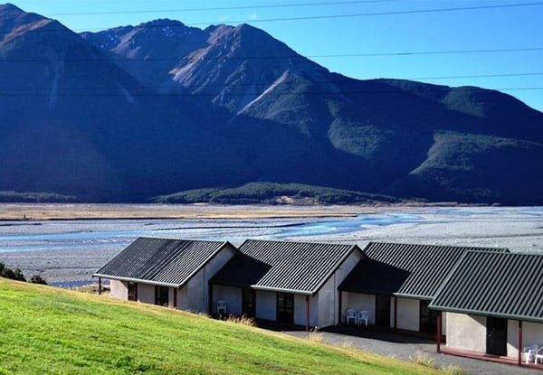 $49 for One Night for Two People in a Moa Lodge Room in Arthur's Pass National Park, or $89 for Two Nights