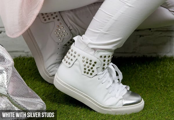 $249 for a Pair of New Minx Rock Out Boots in Two Colours - With Complementary Pair of Lace Sockettes