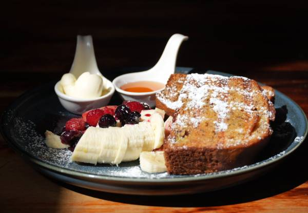 Start Your Morning with Any Two Breakfasts & Hot Drinks for Two