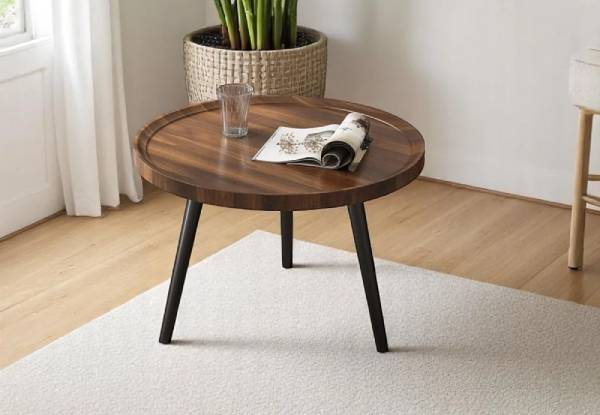 Round 50cm Coffee Table - Three Colours Available