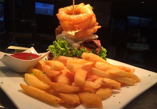 Two Mains & Two Drinks for Two People at the Roundabout Bar - Options for up to Eight People