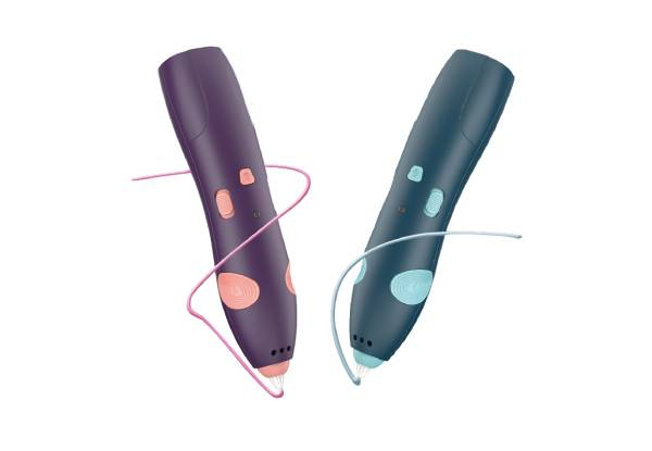 Kids 3D Pen Low-Temperature Printing Set - Two Colours Available & Option for Pen Filament Refill