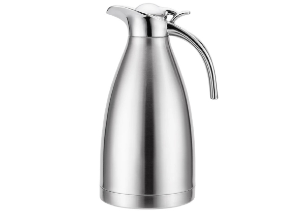 2L Stainless Steel Thermal Carafe - Three Colours Available