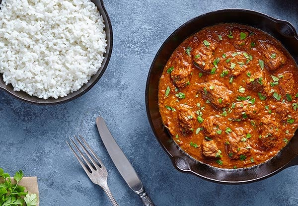 Any Two Curries & Rice for Two People - Valid Monday - Saturday