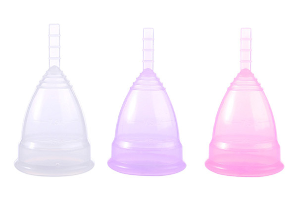 Two-Pack of Menstrual Cups - Two Sizes & Three Colours Available