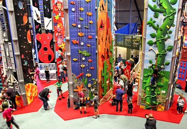One-Day Indoor Rock-Climbing Pass incl. Harness Hire - Available at Panmure Location Only