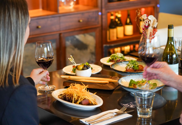 $99 Dinner for Two People at York Bistro with 5 Sharing Plates- Parehua Resort Martinborough Value $142 (31% Discount)