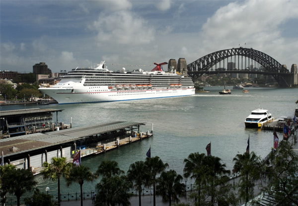 Per-Person Twin-Share Fly, Stay & Cruise Package from Sydney to Melbourne in an Inside Cabin - Option for Outside Cabin or  Balcony Cabin