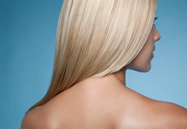 Keratin Hair Straightening Treatment for One with Formaldehyde-Free Solution Available - Options for Two Treatments