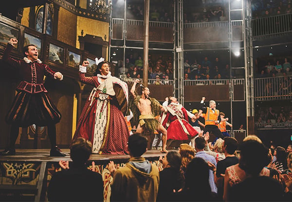 Two A or B Reserve tickets to Pop-up Globe's Blockbuster Shows - A Midsummer Night's Dream OR The Merchant of Venice - 10 Dates Available (Booking & Service Fees Apply)