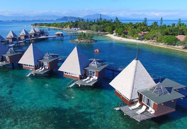 One Night for Two People in an Over Water Bungalow incl. Buffet Breakfast & Boat Transfer