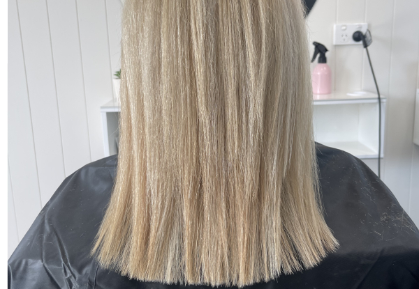 Global Colour Package Incl. Consultation, Full Head Colour, Shampoo & Conditioning Treatment, Head Massage & Style Cut - Options For Half Head Of Highlights or Full Head Of Highlights