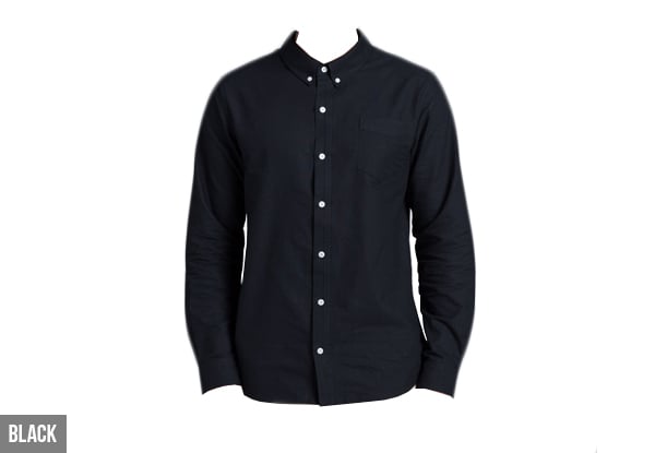 $26 for a Men's Oxford Shirt – Two Colours Available