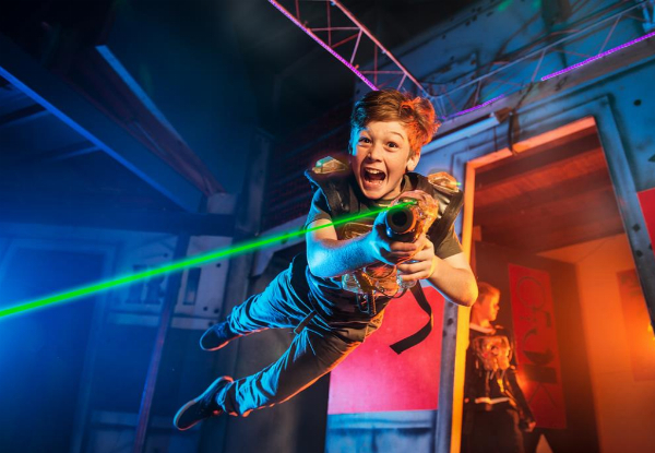 Paradice Botany Laser Tag & Mini Golf Birthday Party Package for up to 8 Kids incl. Party Room, & Food/Drink Combo - Options for up to 22 Guests